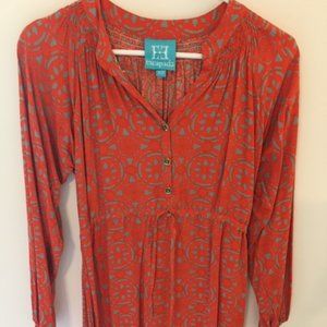 Orange Escapada Dress